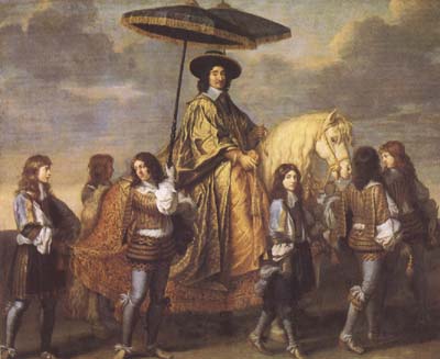 Chancellor Seguier at the Entry of Louis XIV into Paris in 1660 (mk08)